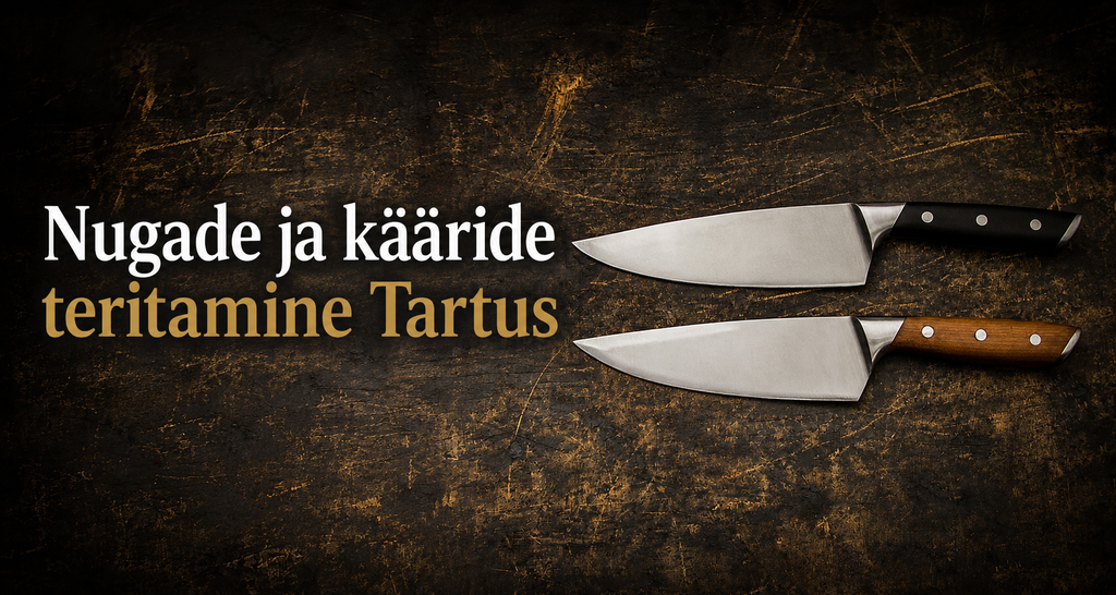 nugade ja kääride  teritamine Tartus
